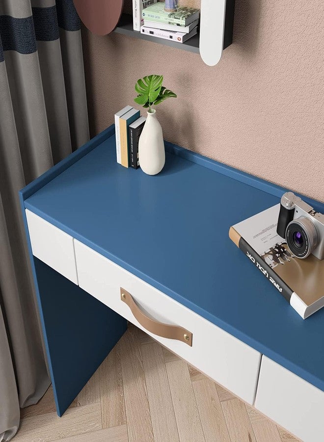 صن بيرد ورق جدران صن بيرد بلون أزرق البازلاء، لون موحد، ورق جدران لاصق ذاتي غير لامع، ورق لاصق ذاتي للخزائن، ورق جدران قابل للإزالة لغرفة النوم، طاولة المطبخ، المكتب، مقاوم للماء (15 × 100 بوصة) - Image 3